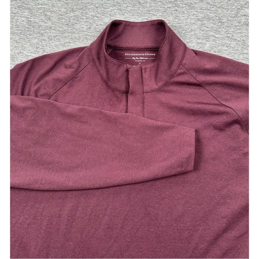 Holderness & Bourne Men's Burgundy Payne Sweatshirt
